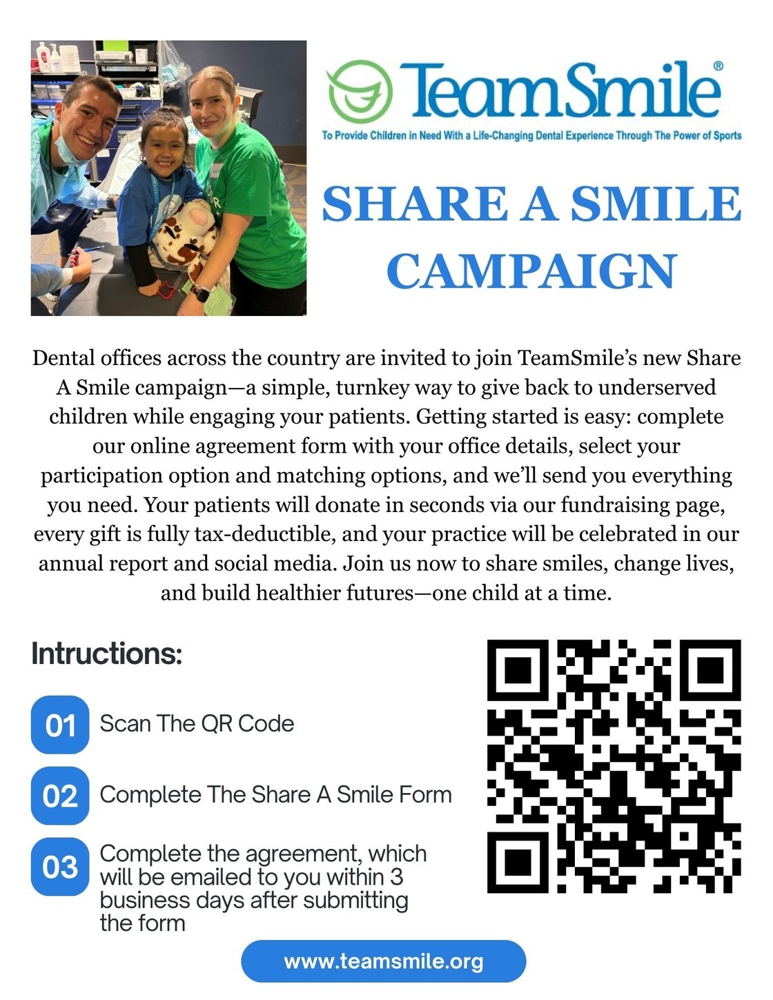 Share A Smile To Promote