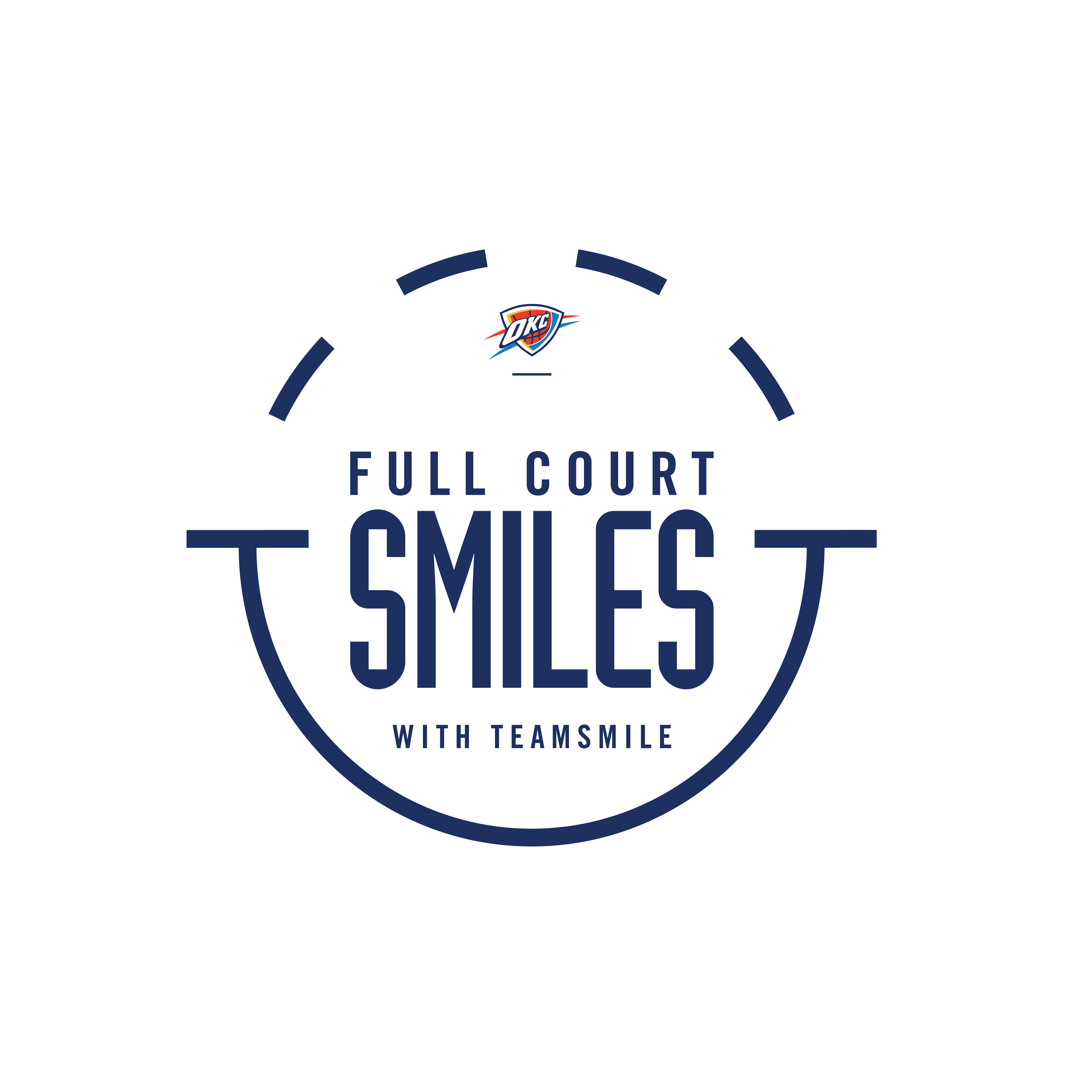 Delta Dental of Oklahoma and the Oklahoma City Thunder are teaming up with TeamSmile! Support from local volunteers is key to making this this first-time event possible. We look forward to working with you. 

This event is supported by a grant from the Delta Dental of Oklahoma Foundation 